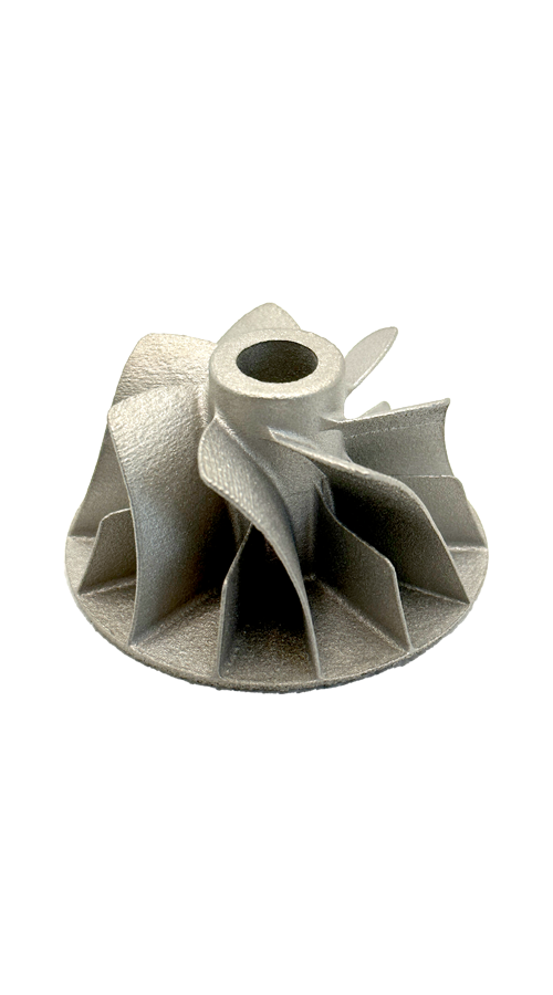 Turbine aus dem Metall-3D-Drucker